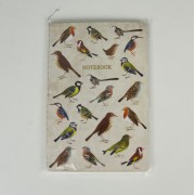 Anteckningsbok A5 Vintage Birds